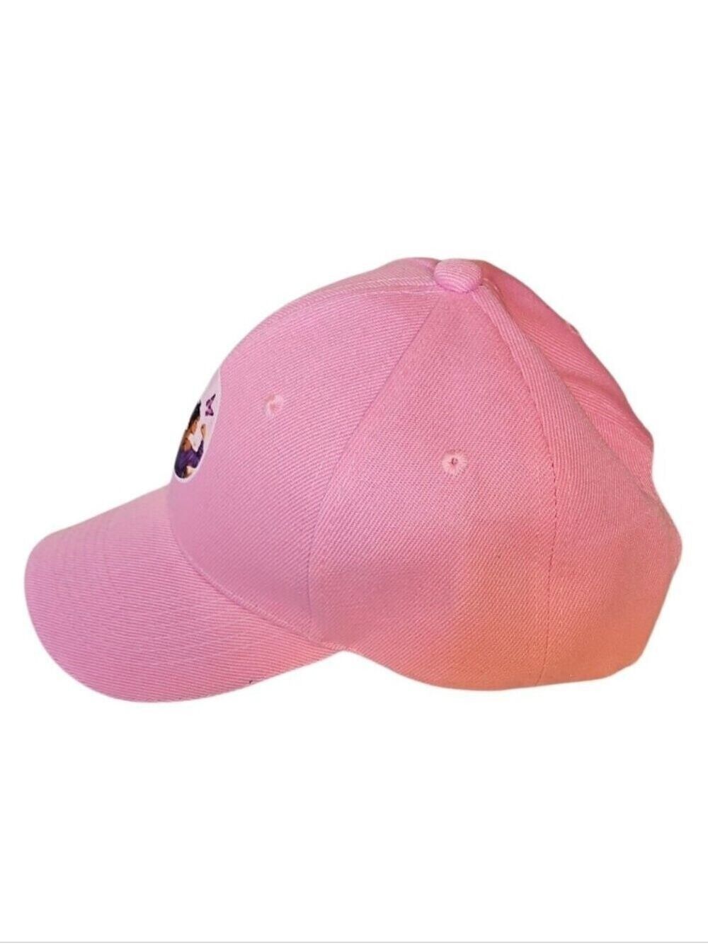 UPCYCLED OOAK Pink Cap Wearable Art Hat Strength Original Design Pain Awarness - Picture 5 of 17